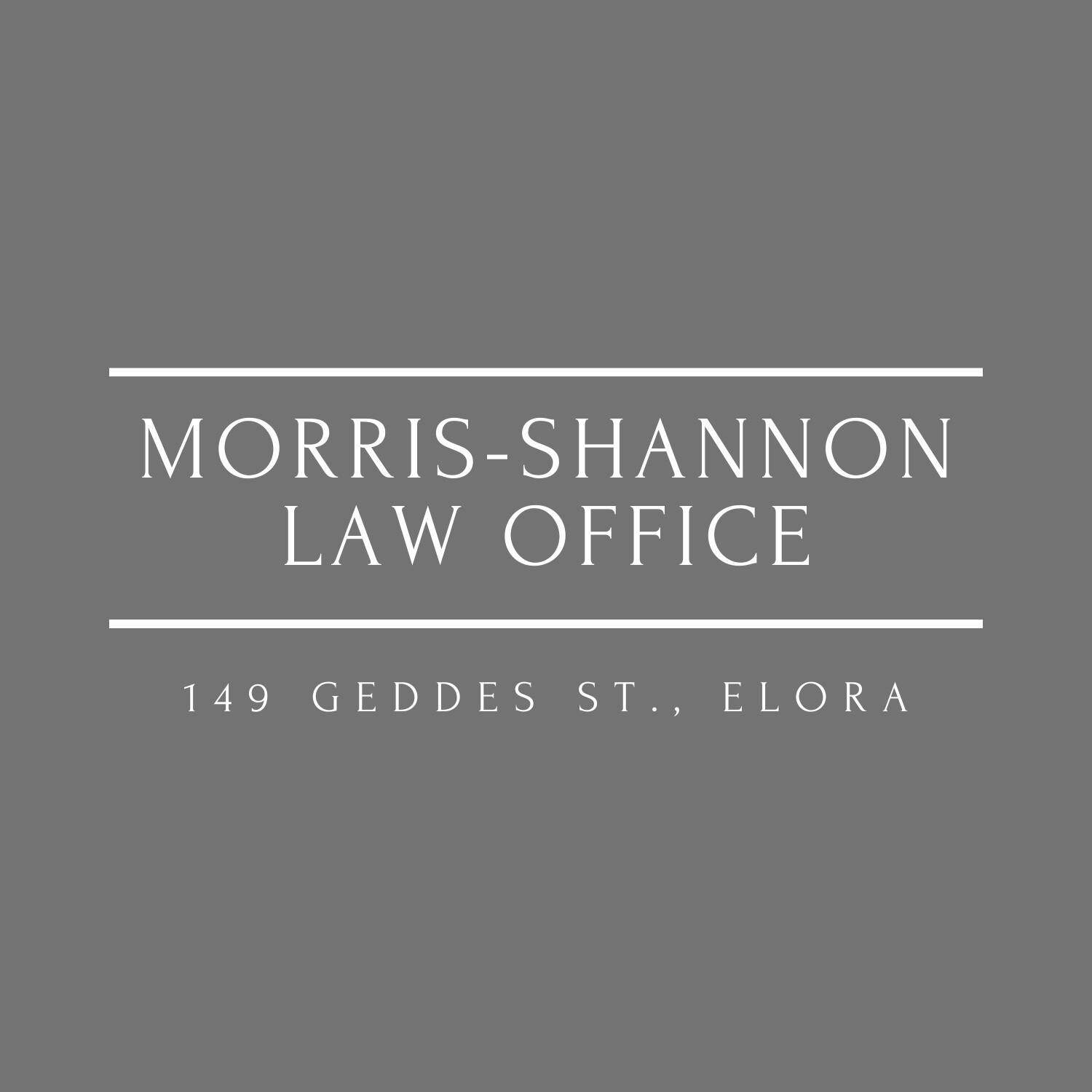 Morris- Shannon Law